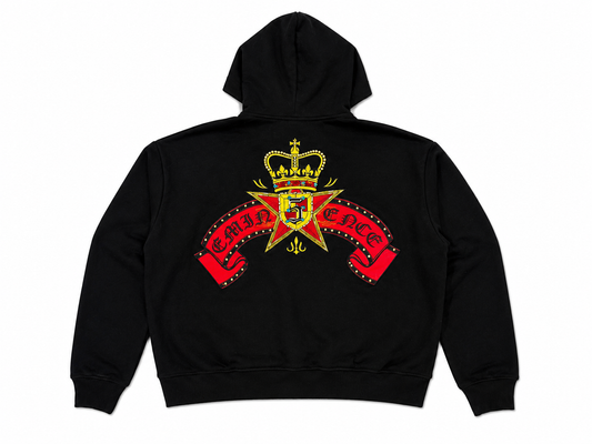 Black Royale Zip Up