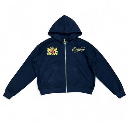 Black Royale Zip Up