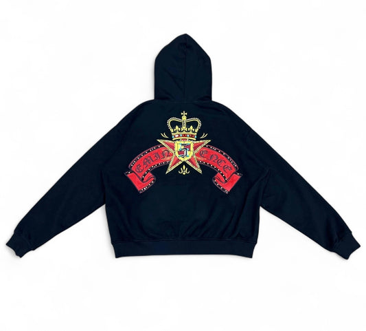 Black Royale Zip Up